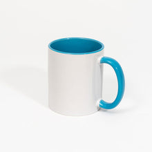 Lade das Bild in den Galerie-Viewer, Tasse innen farbig
