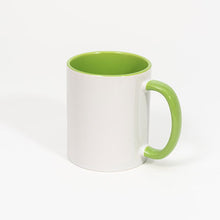 Lade das Bild in den Galerie-Viewer, Tasse innen farbig